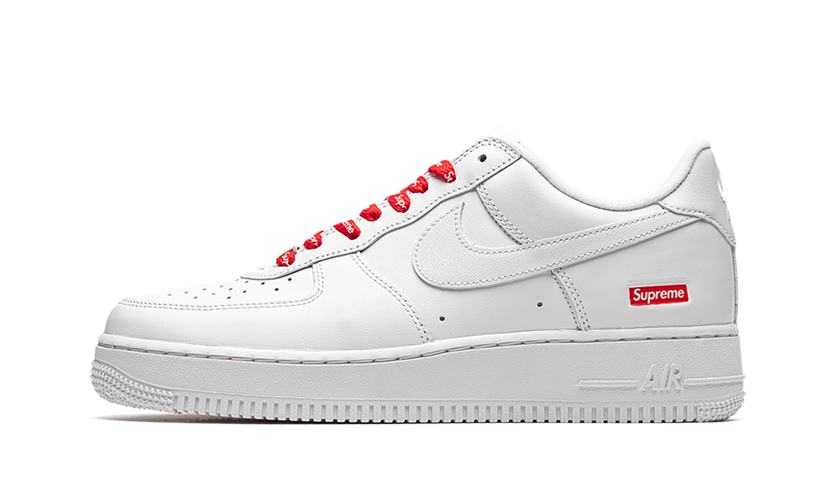 Nike Air Force 1 Low Supreme White – CHANG SNEAKERS