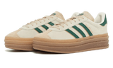 Adidas Gazelle Bold Magic Beige Collegiate Green