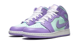 Air Jordan 1 Mid Purple Aqua