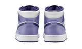 Air Jordan 1 Mid White Sky J Purple