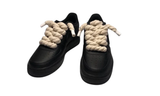 Nike Air Force 1 Low '07 Black Rope Laces Beige