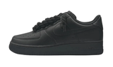 NIKE AIR FORCE 1 LOW 07 BLACK BLACK ROPE LACES