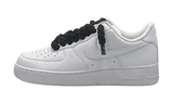 NIKE AIR FORCE 1 LOW 07 WHITE BLACK ROPE LACES