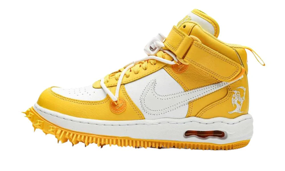 NIKE AIR FORCE 1 MID SP OFF-WHITE VARSITY MAIZE – CHANG SNEAKERS