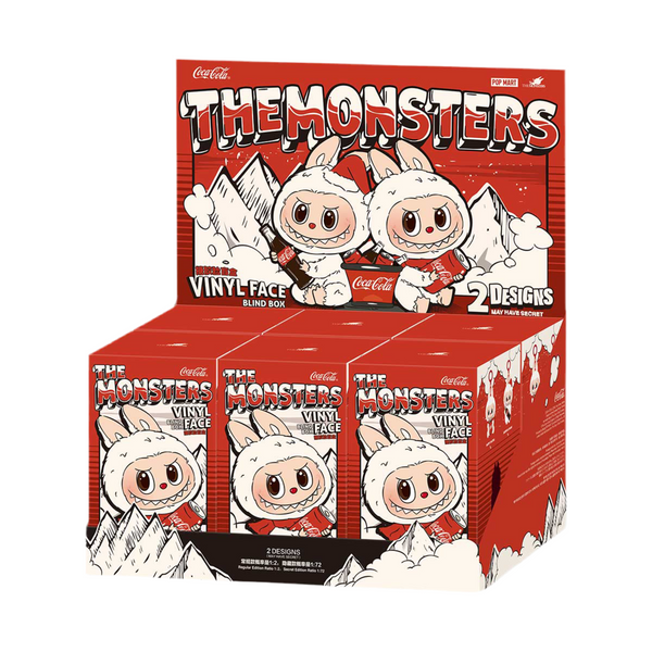 Pop Mart Labubu The Monsters Coca Cola Series Vinyl Face