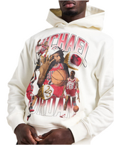 JORDAN FLIGHT FLEECE SWEATSHIRT WHITE
