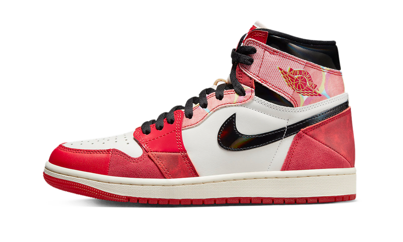 Jordan 1 High OG Spider-Man Across the Spider-Verse side