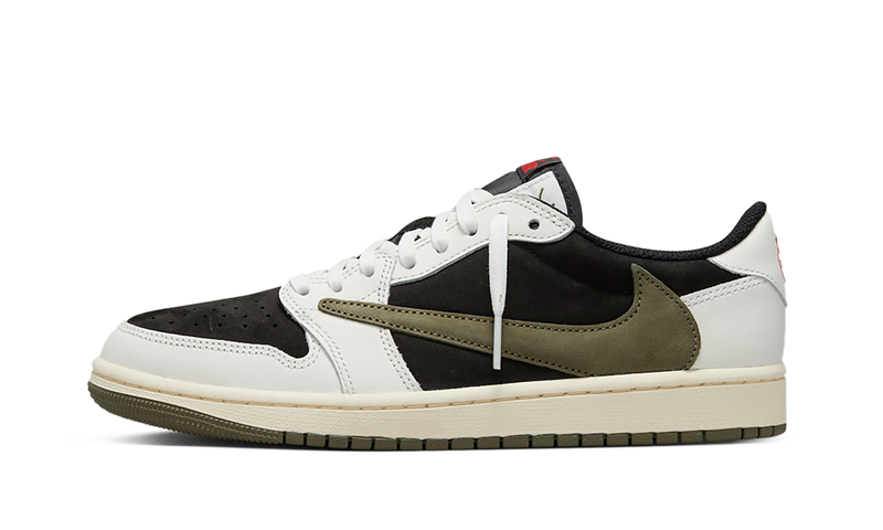 Air Jordan 1 Retro Low OG SP Travis Scott Olive Side