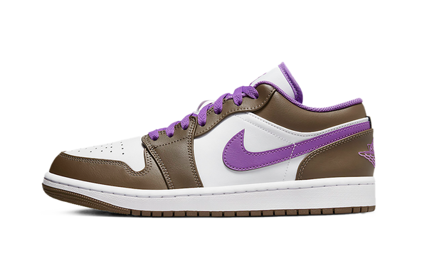 Air Jordan 1 Low Purple Mocha Side