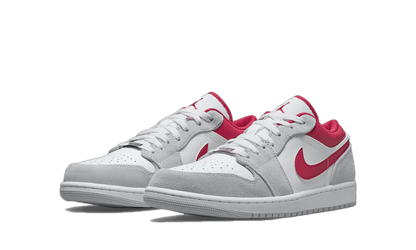 Air Jordan 1 Low SE Light Smoke Grey Gym Red