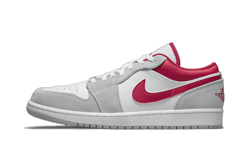 Air Jordan 1 Low SE Light Smoke Gray Gym Red