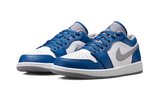 Air Jordan 1 Low True Blue Cement Front