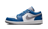 Air Jordan 1 Low True Blue Cement Side