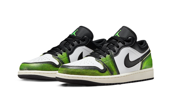 Air Jordan 1 Low Wear Away Electric Green