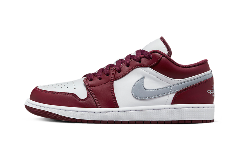 Air Jordan 1 Low White Bordeaux