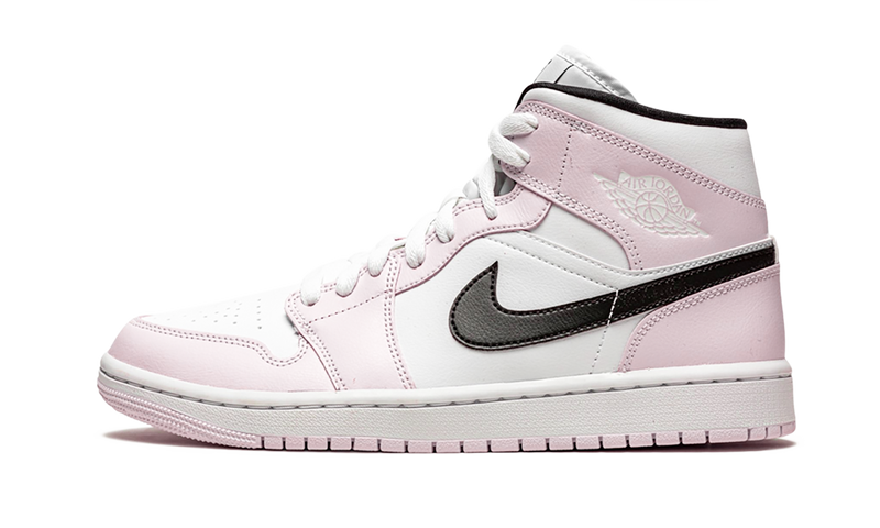 Air Jordan 1 Mid Barely Rose Side