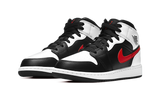 Air Jordan 1 Mid Black Chile Red White