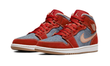 Air Jordan 1 Mid Denim Red