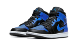 Air Jordan 1 Mid Hyper Royal Tumbled Leather