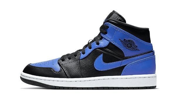 Air Jordan 1 Mid Hyper Royal Tumbled Leather