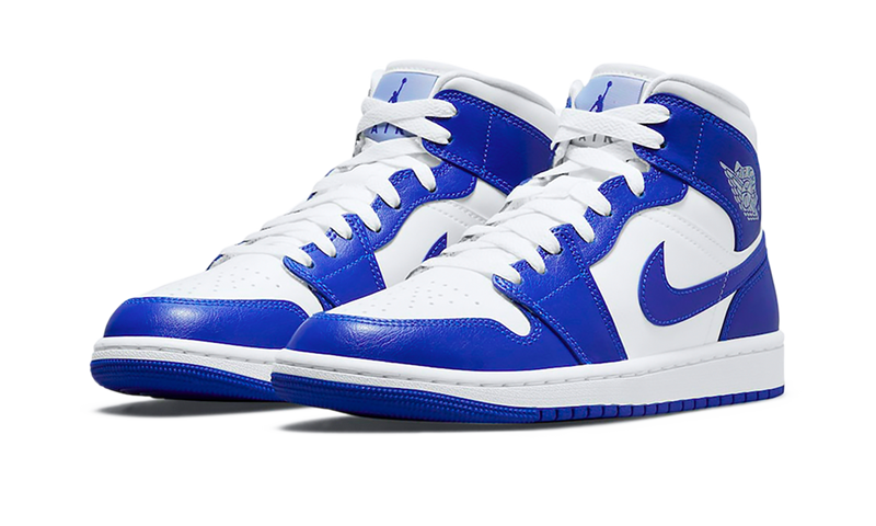 Air Jordan 1 Mid Kentucky Blue Front