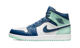 Air Jordan 1 Mid Mystic Navy Mint Foam Side