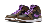 Air Jordan 1 Mid Purple Mocha