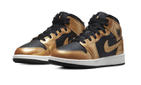 Air Jordan 1 Mid SE Metallic Gold Black