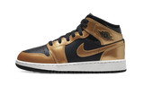 Air Jordan 1 Mid SE Metallic Gold Black