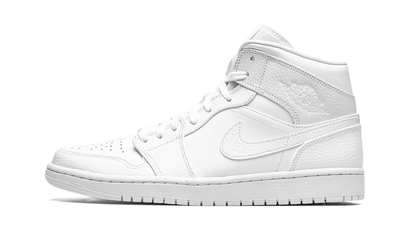 Air Jordan 1 Mid Triple White