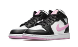 Air Jordan 1 Mid White Black Light Arctic Pink Front