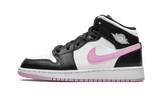 Air Jordan 1 Mid White Black Light Arctic Pink Side