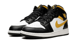 Air Jordan 1 Mid White Pollen Black