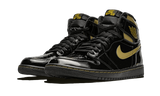 Air Jordan 1 Retro High Black Metallic Gold (2020) Front