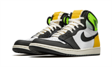 Air Jordan 1 Retro High White Black Volt University Gold