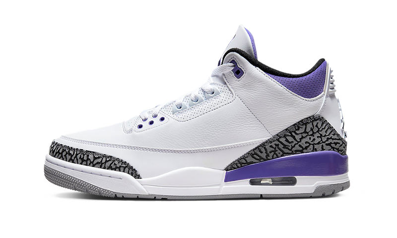 Air Jordan 3 Dark Iris Side