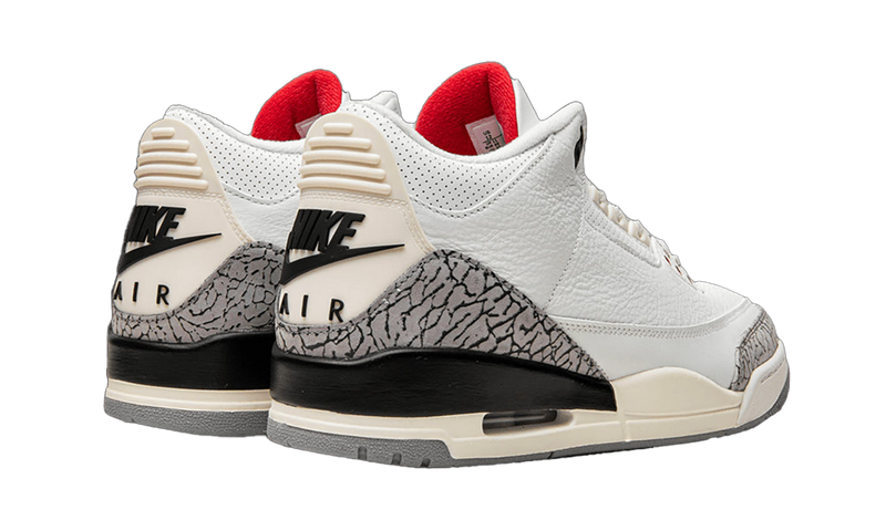 Air Jordan 3 Retro White Cement Reimagined Back