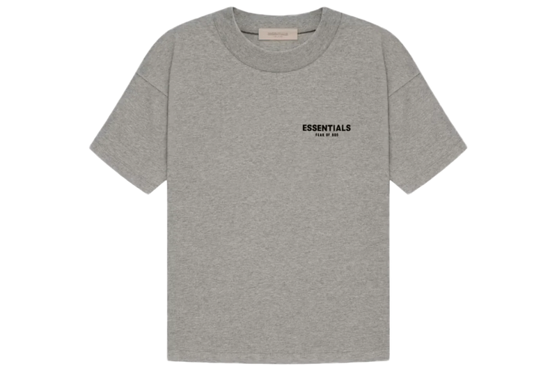 FEAR OF GOD ESSENTIALS T-SHIRT DARK OATMEAL