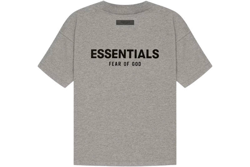 FEAR OF GOD ESSENTIALS T-SHIRT DARK OATMEAL