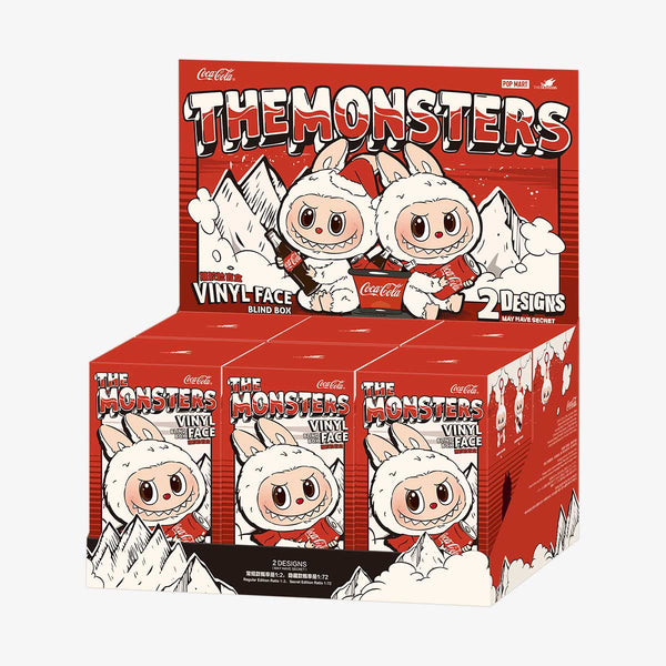 Pop Mart Labubu The Monsters Coca Cola Series Vinyl Face