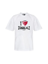 [UNREAL] I LOVE U TEE WHITE