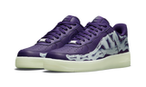 Nike Air Force 1 Low '07 QS Purple Skeleton Halloween (2021) Front