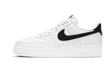 Nike Air Force 1 Low '07 White Black Pebbled Leather Side