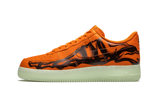 Nike Air Force 1 Low Orange Skeleton Halloween (2020) Side