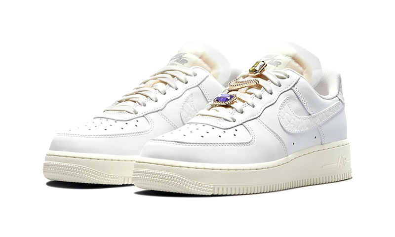 Nike Air Force 1 Low Prm Jewels White Front