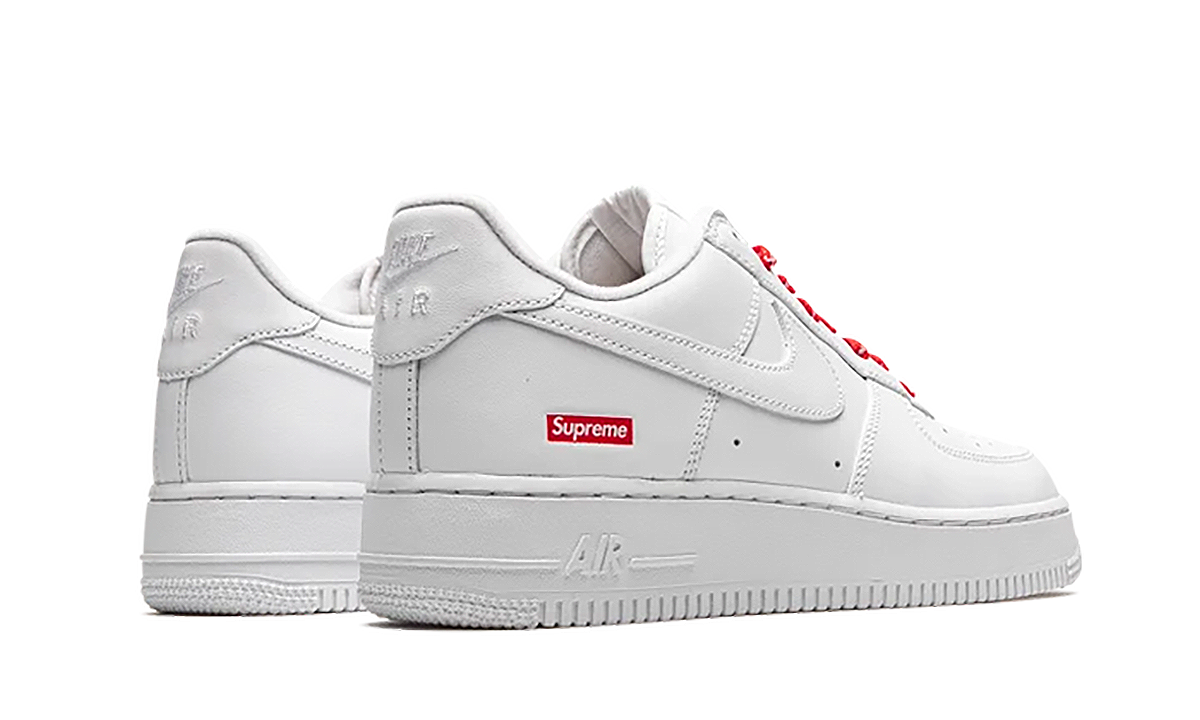 Nike Air Force 1 Low Supreme White – CHANG SNEAKERS