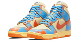 Nike Dunk High 1985 SP Orange Acid Wash Front