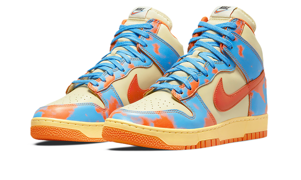 Nike Dunk High 1985 SP Orange Acid Wash Front