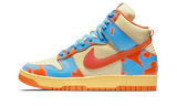 Nike Dunk High 1985 SP Orange Acid Wash Side