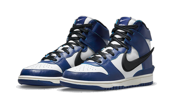 Nike Dunk High AMBUSH Deep Royal Front